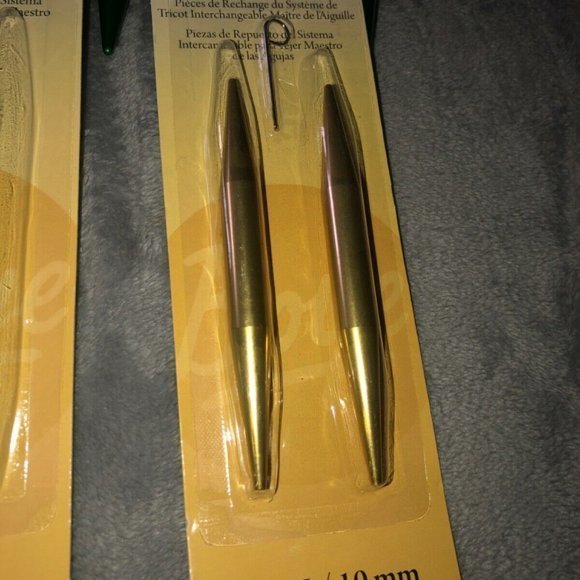Boye  knitting Needles 10”‎ Plus Interchangeable replacement Parts US 4 US… - Picture 5 of 10